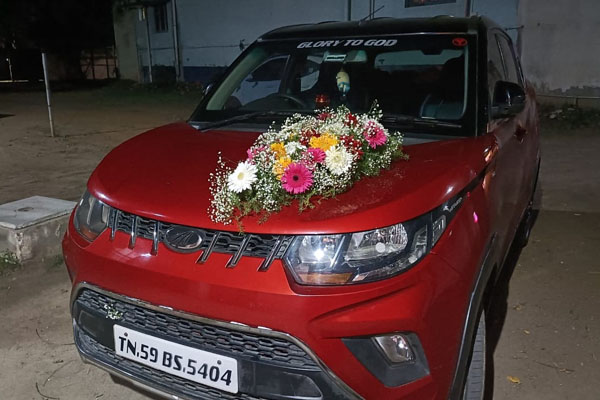 Car Decorations for Wedding/Marriage/Reception Events - Madurai Decorators