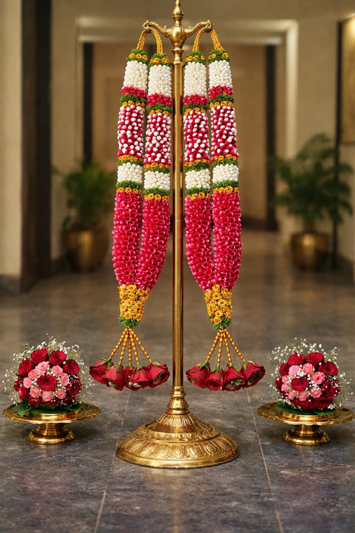 Garland Decorations for Wedding/Marriage/Reception Events - Madurai Decorators