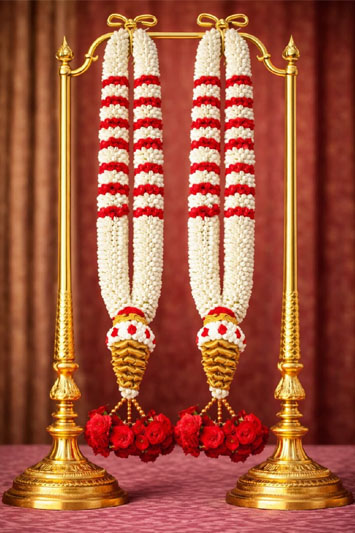 Garland Decorations for Wedding/Marriage/Reception Events - Madurai Decorators