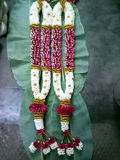 Garland Decorations for Wedding/Marriage/Reception Events - Madurai Decorators
