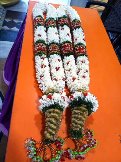 Garland Decorations for Wedding/Marriage/Reception Events - Madurai Decorators