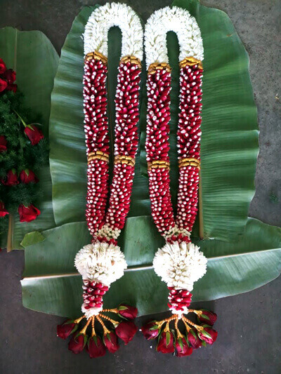 Garland Decorations for Wedding/Marriage/Reception Events - Madurai Decorators