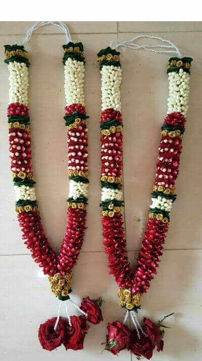 Garland Decorations for Wedding/Marriage/Reception Events - Madurai Decorators