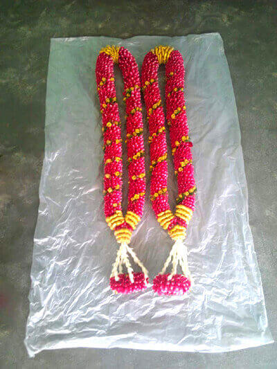 Garland Decorations for Wedding/Marriage/Reception Events - Madurai Decorators