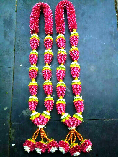 Garland Decorations for Wedding/Marriage/Reception Events - Madurai Decorators