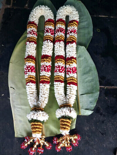 Garland Decorations for Wedding/Marriage/Reception Events - Madurai Decorators