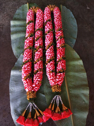 Garland Decorations for Wedding/Marriage/Reception Events - Madurai Decorators