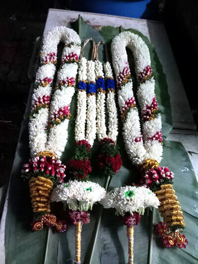 Garland Decorations for Wedding/Marriage/Reception Events - Madurai Decorators