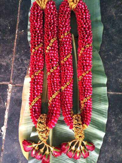 Garland Decorations for Wedding/Marriage/Reception Events - Madurai Decorators