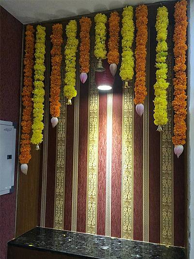 Garland Decorations for Housewarming Event - Madurai Decorators