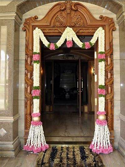 Garland Decorations for Housewarming Event - Madurai Decorators