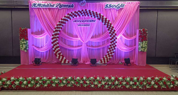 Stage Decoration for Wedding/Marriage/Reception Events - Madurai  Decorators